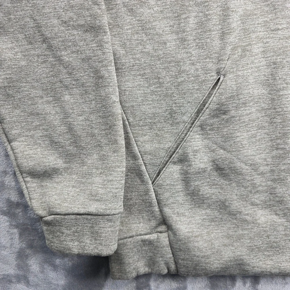 Nike Hoodie Mens Medium Olive Green Dri-FIT Graphic Swoosh Pullover‎ Sweatshirt